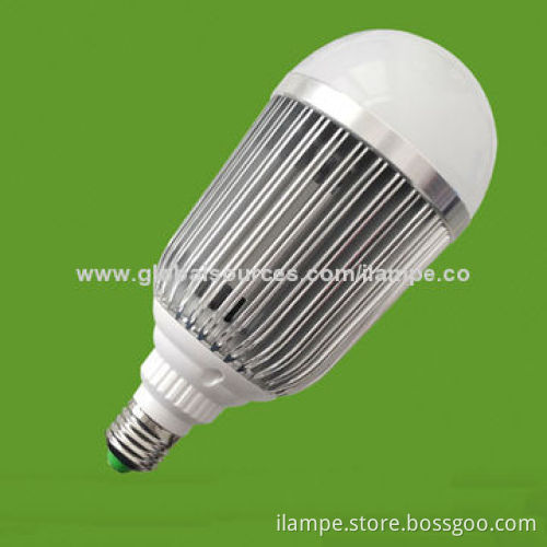 E27 12W LED bulb light with high power and high brightness